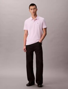 Tricou polo clasic din bumbac piqué