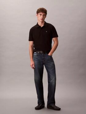 Tricou polo clasic din bumbac piqué