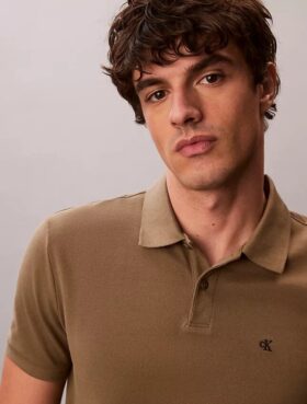 Tricou polo clasic din bumbac piqué
