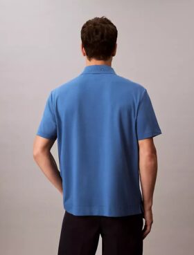 Tricou polo clasic din bumbac piqué
