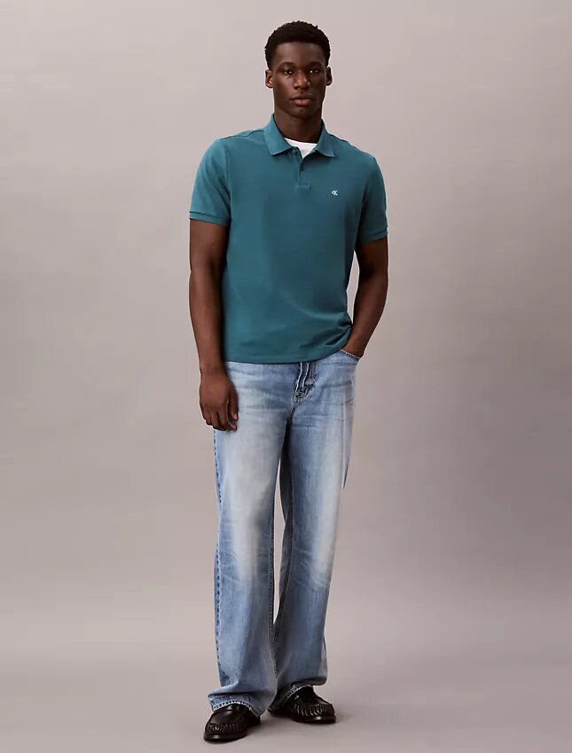 Tricou polo clasic din bumbac piqué Tricou polo clasic din bumbac piqué