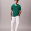 Tricou polo clasic din bumbac piqué cu dungi Tricou polo clasic din bumbac piqué cu dungi