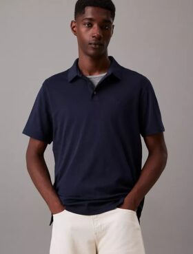 Tricou polo clasic din bumbac Supima