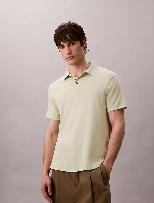 Tricou polo clasic din bumbac Supima Tricou polo clasic din bumbac Supima