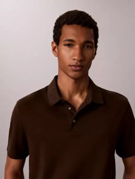 Tricou polo clasic din bumbac Supima