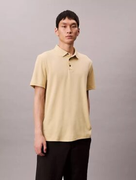 Tricou polo clasic din bumbac Supima