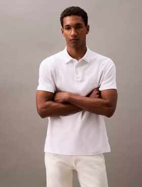 Tricou polo clasic din bumbac Supima