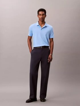 Tricou polo clasic din bumbac Supima