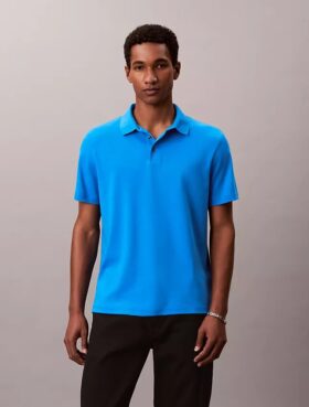Tricou polo clasic din bumbac Supima