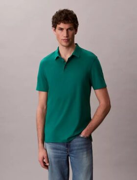 Tricou polo clasic din bumbac Supima