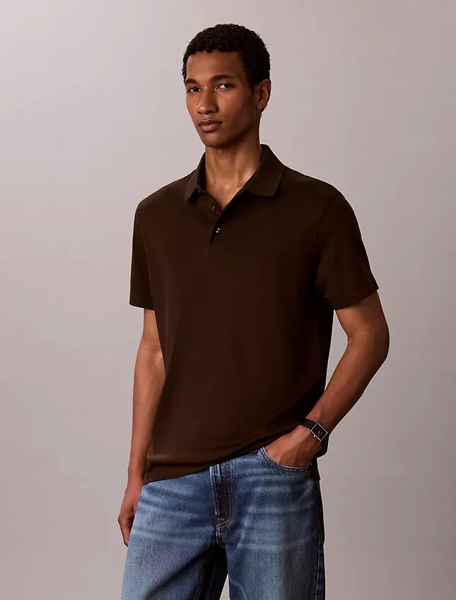 Tricou polo clasic din bumbac Supima Tricou polo clasic din bumbac Supima