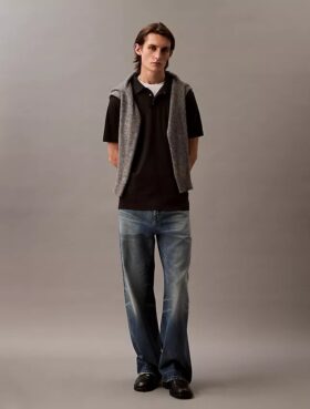 Tricou polo clasic din bumbac Supima