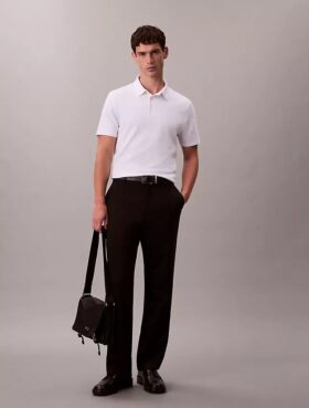 Tricou polo clasic din bumbac Supima