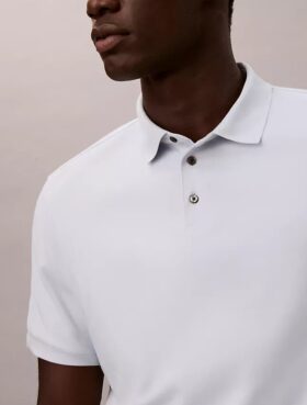 Tricou polo clasic din bumbac Supima