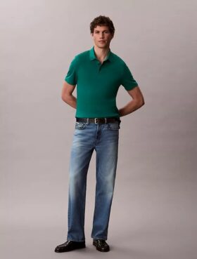 Tricou polo clasic din bumbac Supima