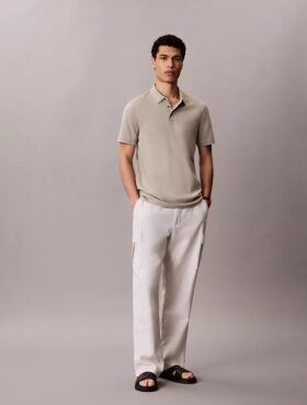 Tricou polo clasic din bumbac Supima