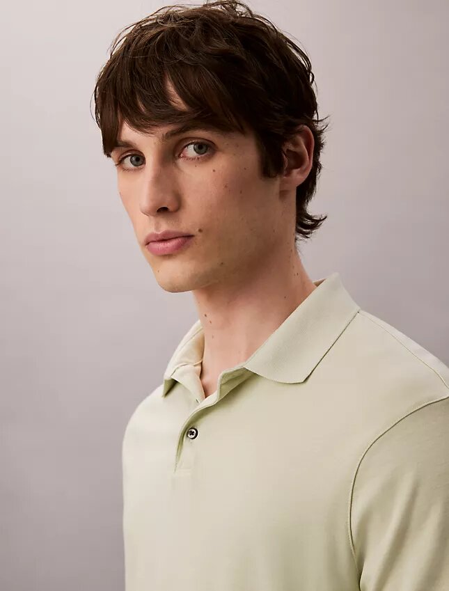 Tricou polo clasic din bumbac Supima Tricou polo clasic din bumbac Supima