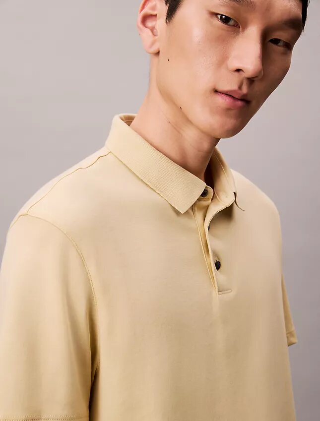 Tricou polo clasic din bumbac Supima Tricou polo clasic din bumbac Supima