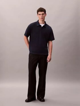 Tricou polo clasic din piqué din amestec de bumbac
