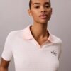 Tricou polo cu dungi și nervuri Monologo