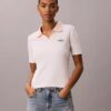 Tricou polo cu dungi și nervuri Monologo