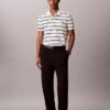 Tricou polo cu dungi Liquid Touch