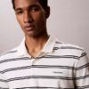 Tricou polo cu dungi Liquid Touch