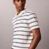 Tricou polo cu dungi Liquid Touch