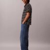Tricou polo cu dungi Liquid Touch