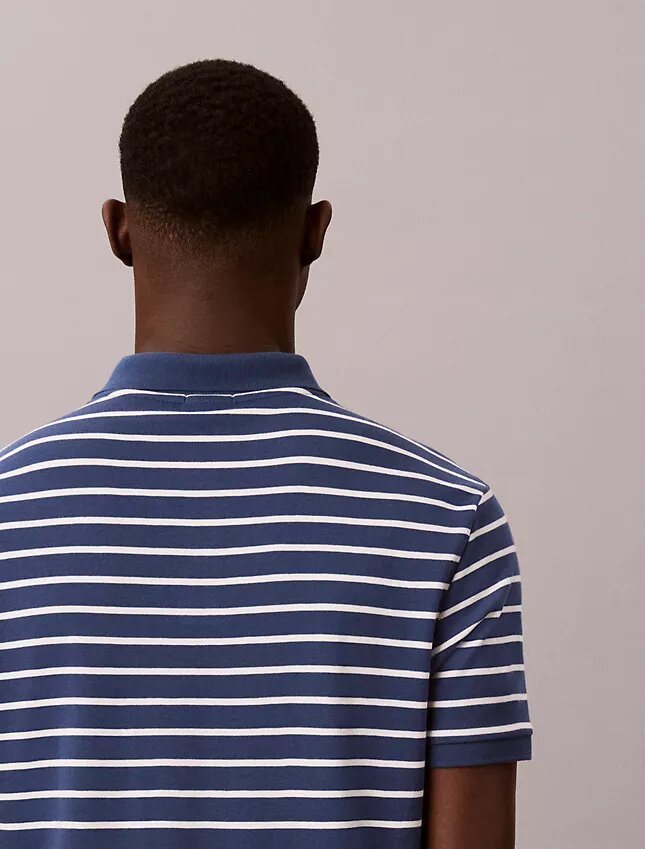 Tricou polo cu dungi Liquid Touch Tricou polo cu dungi Liquid Touch