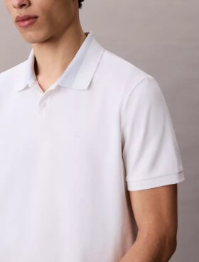 Tricou polo cu guler Pique Colorblock