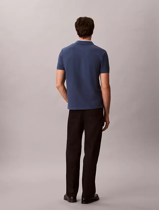 Tricou polo cu guler Pique Colorblock Tricou polo cu guler Pique Colorblock