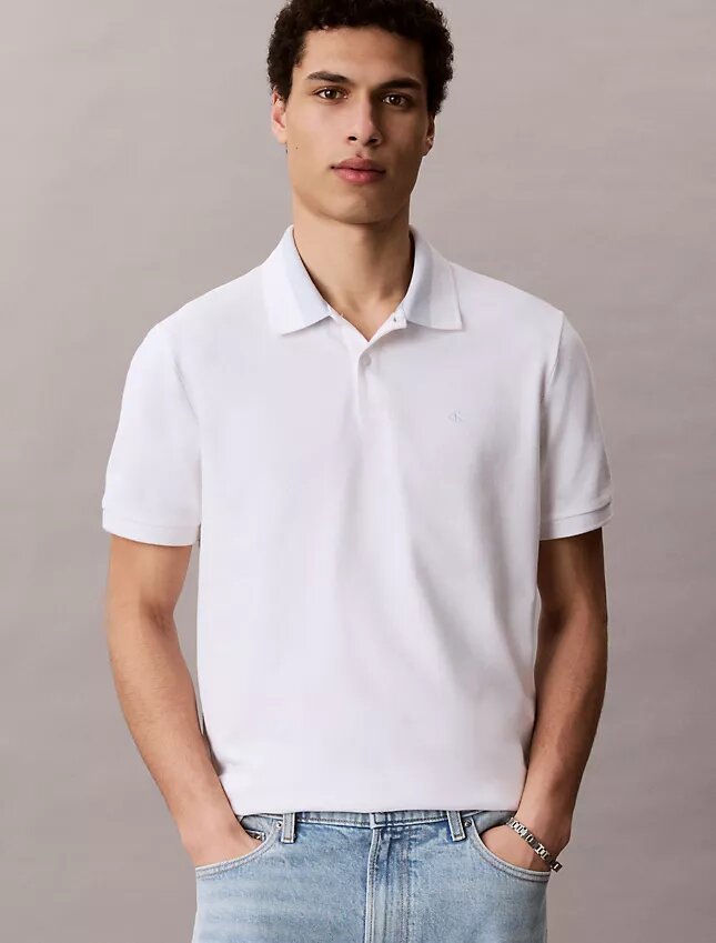 Tricou polo cu guler Pique Colorblock Tricou polo cu guler Pique Colorblock