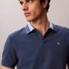 Tricou polo cu guler Pique Colorblock Tricou polo cu guler Pique Colorblock