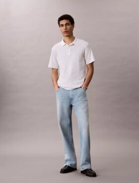 Tricou polo cu imprimeu integral Liquid Touch