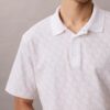 Tricou polo cu imprimeu integral Liquid Touch