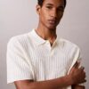 Tricou polo cu nervuri