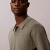 Tricou polo cu nervuri Tricou polo cu nervuri