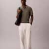 Tricou polo cu nervuri Tricou polo cu nervuri