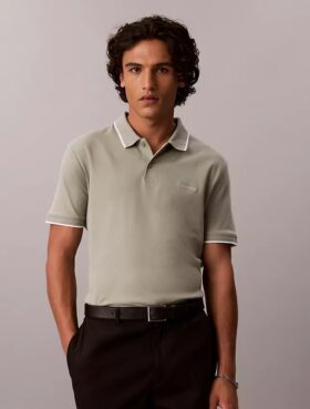 Tricou polo cu vârfuri Liquid Touch
