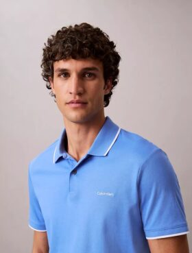 Tricou polo cu vârfuri Liquid Touch