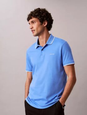 Tricou polo cu vârfuri Liquid Touch