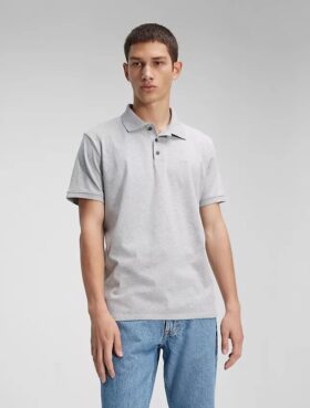 Tricou polo din amestec de bumbac fin
