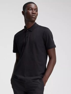Tricou polo din amestec de bumbac fin