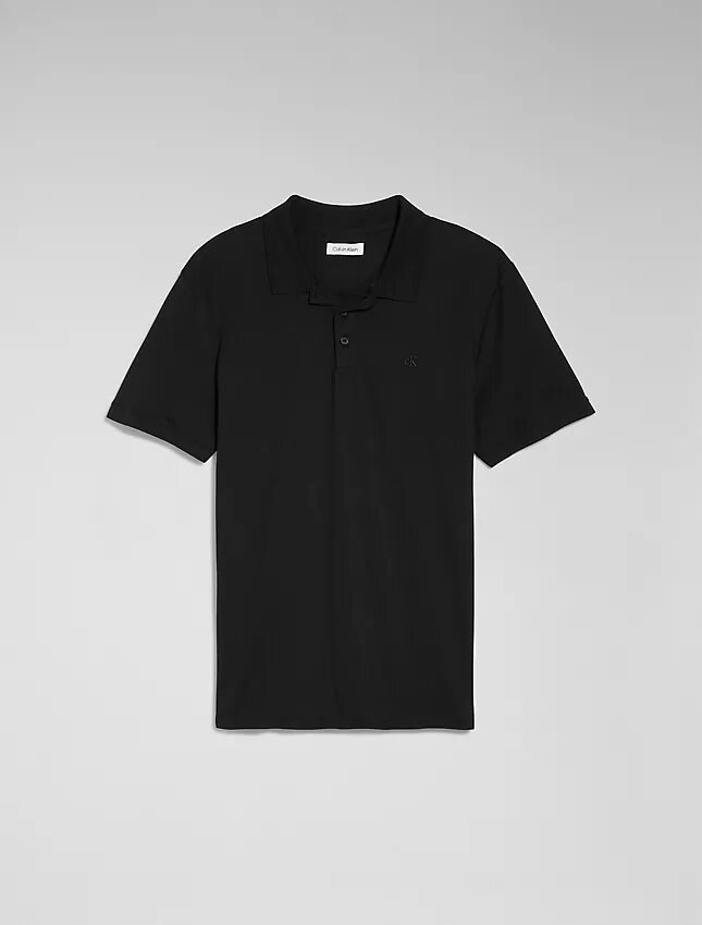 Tricou polo din amestec de bumbac fin Tricou polo din amestec de bumbac fin