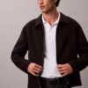 Tricou polo din bumbac mixt, cu Monogram