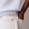 Tricou polo din bumbac neted cu textură waffle Tricou polo din bumbac neted cu textură waffle