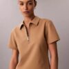 Tricou polo din țesătură Ponte Tricou polo din țesătură Ponte