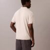 Tricou polo din tricot fin din amestec de lyocell