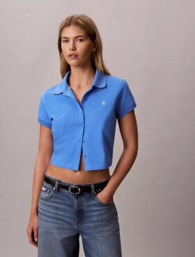 Tricou polo scurt din jersey răcoros